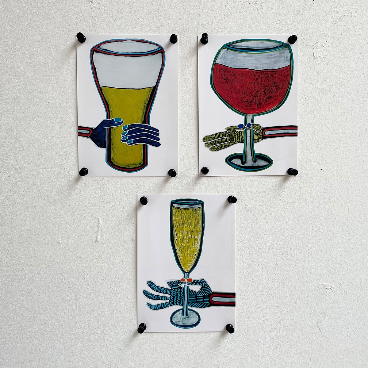 ART CARD - CHEERS! - SET