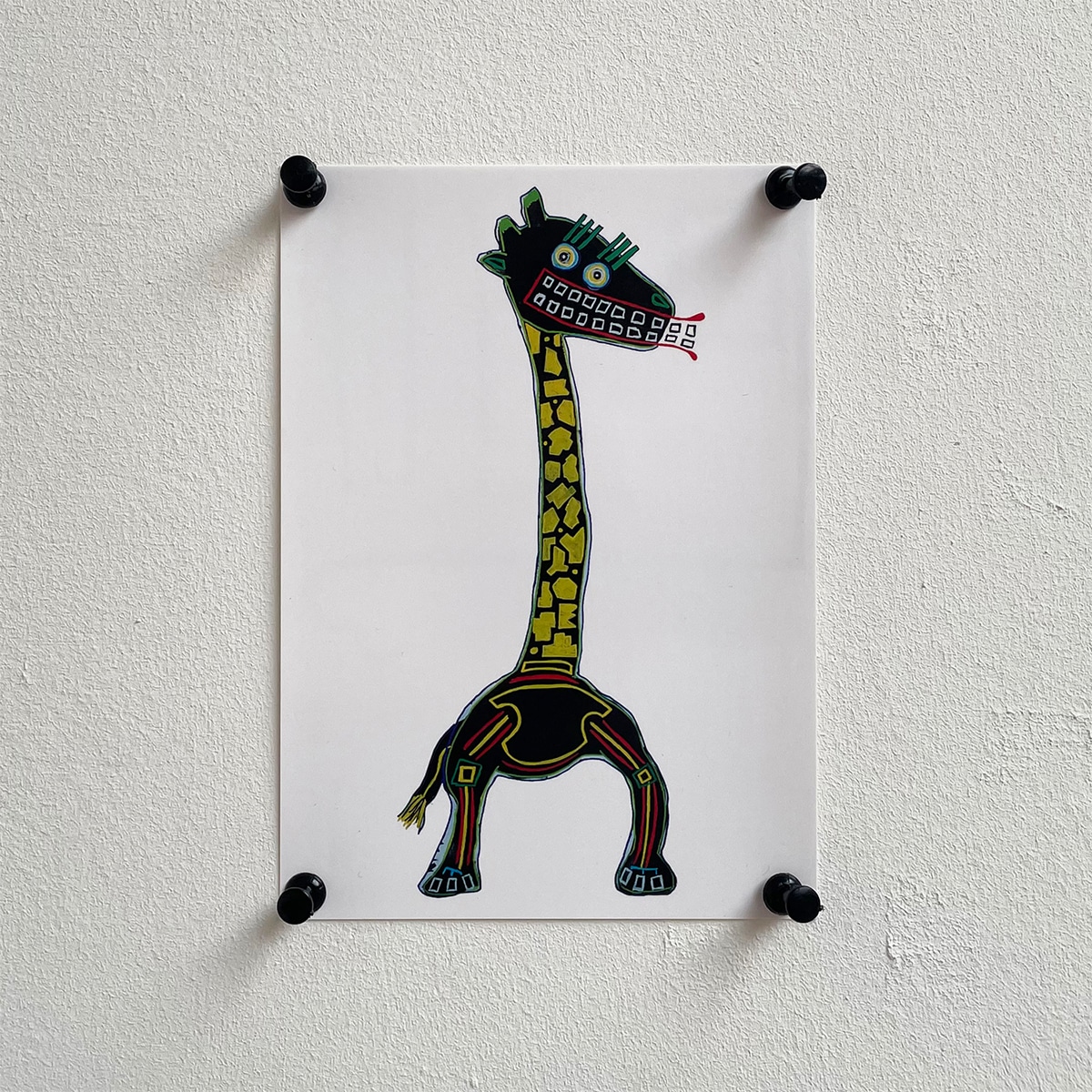 ART CARD - GIRAFFE