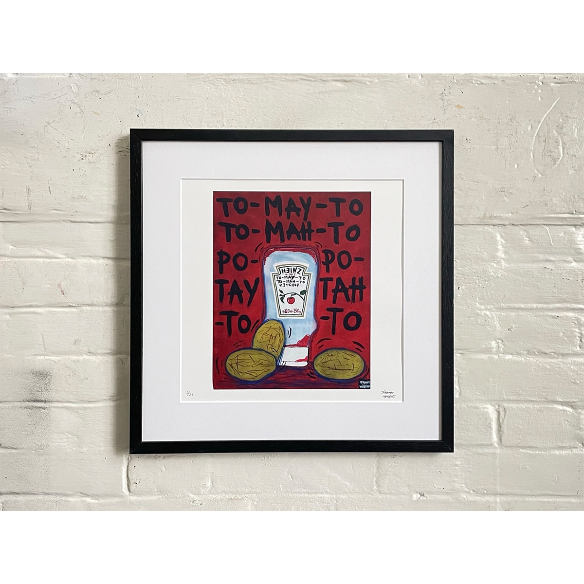 Limited Edt. Art Print – TO-MAY-TO TO-MAH-TO, PO-TAY-TO PO-TAH-TO