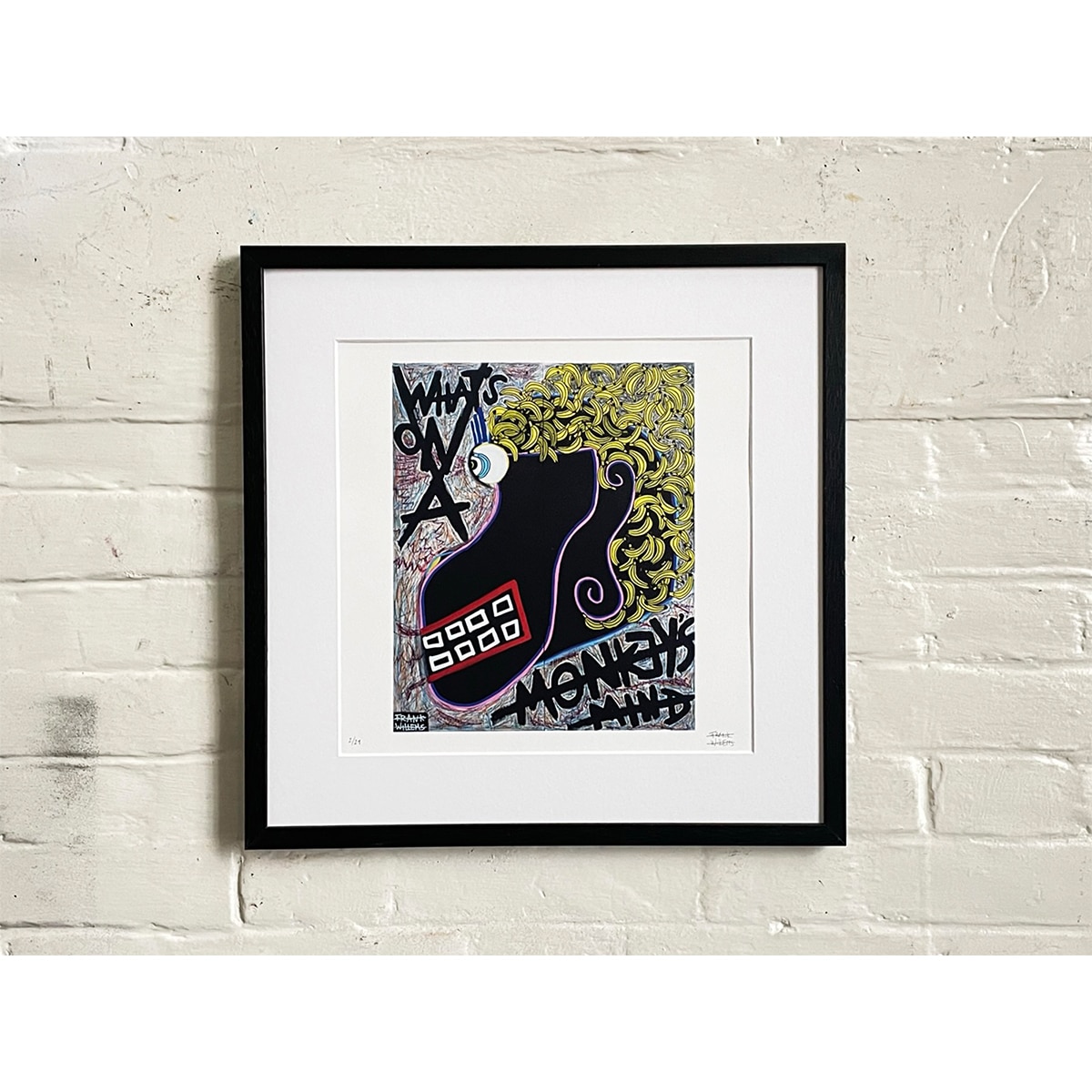 Limited Edt. Art Print – WHAT’S ON A MONKEY’S MIND