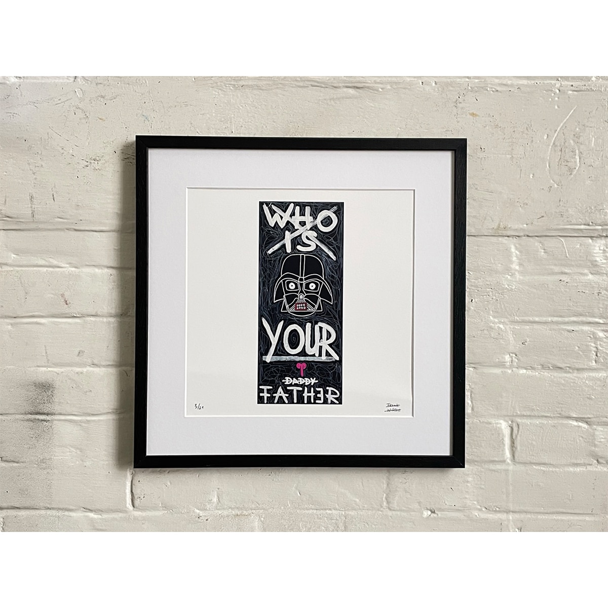 Limited Edt. Art Print – WHO IS YOUR FATHER?