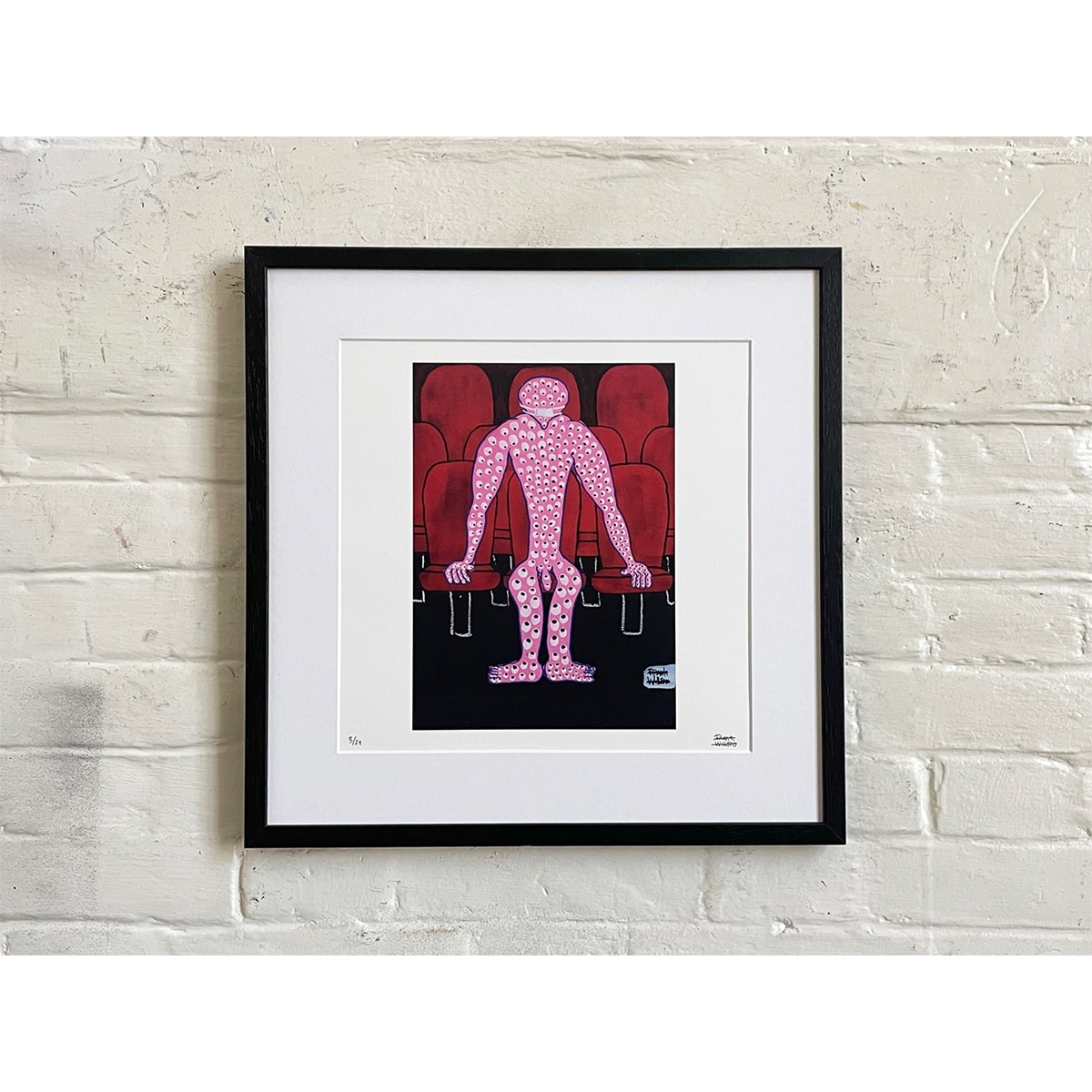 Limited Edt. Art Print – ARGUS IN THE CINEMA