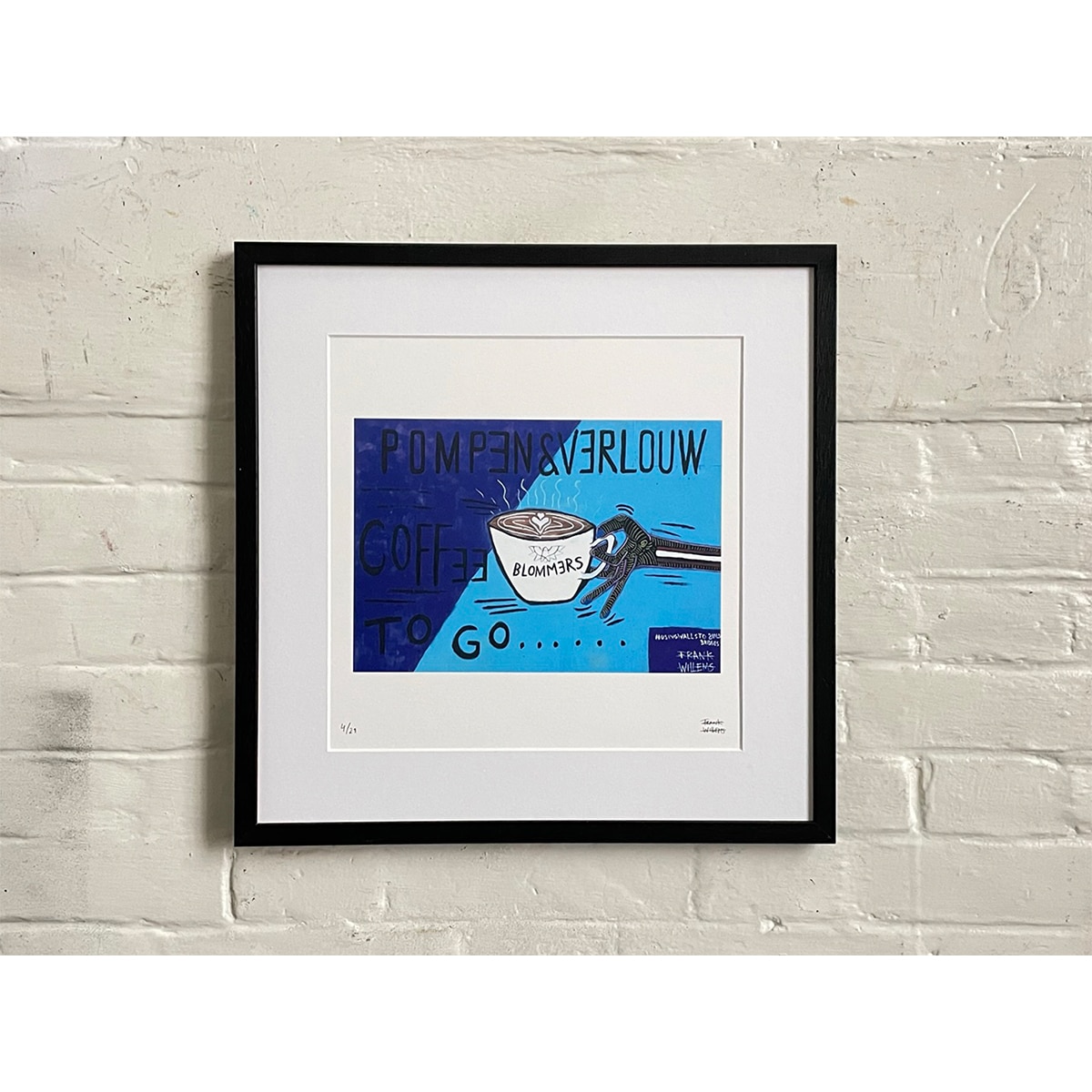 LIMITED EDT. ART PRINT - COFFEE TO GO