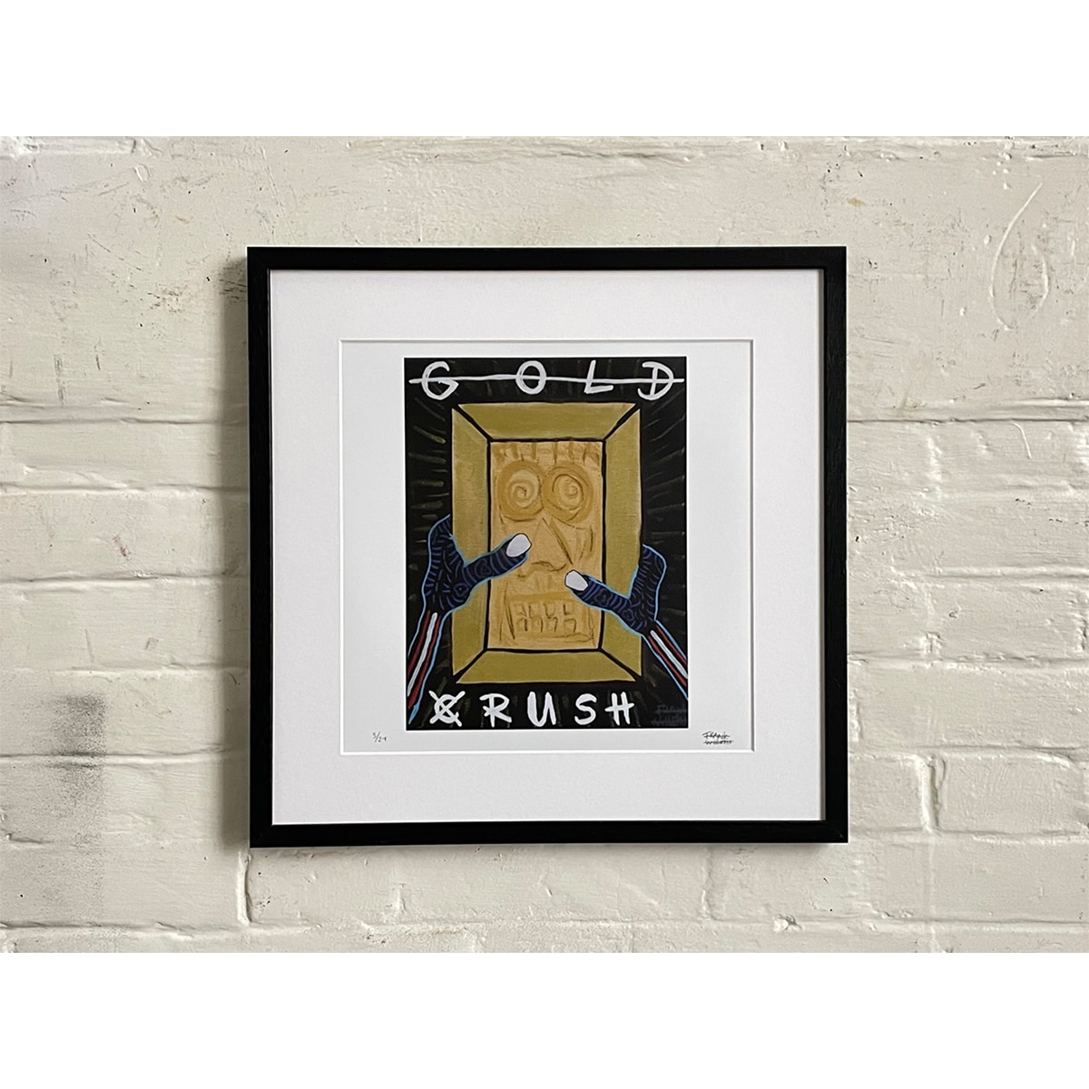 Limited Edt. Art Print – GOLD(C)RUSH