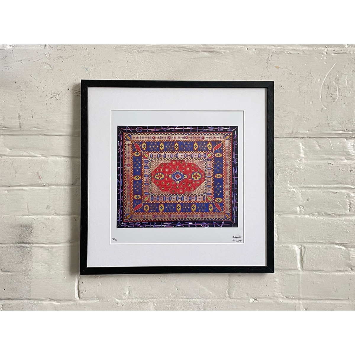 Limited Edt. Art Print – PERSIAN CARPET – ‘FERTILIZATION'