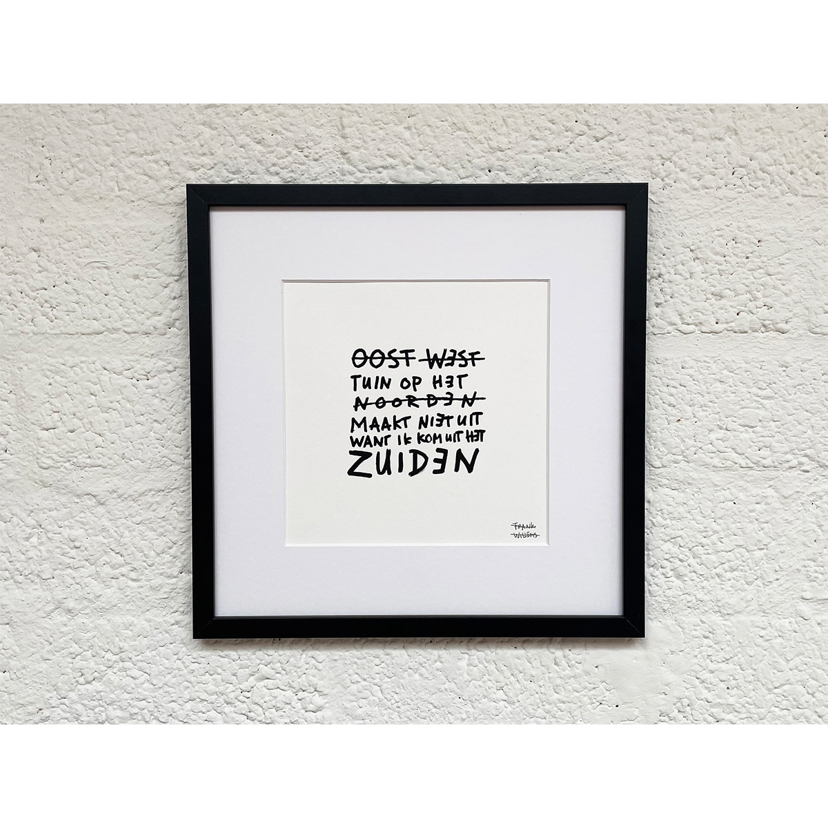 Limited Edt. Text Print – ZUIDEN