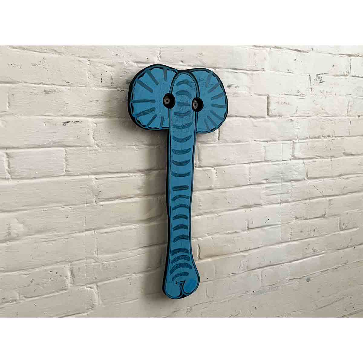 THERE IS A BLUE ELEPHANT IN THE ROOM