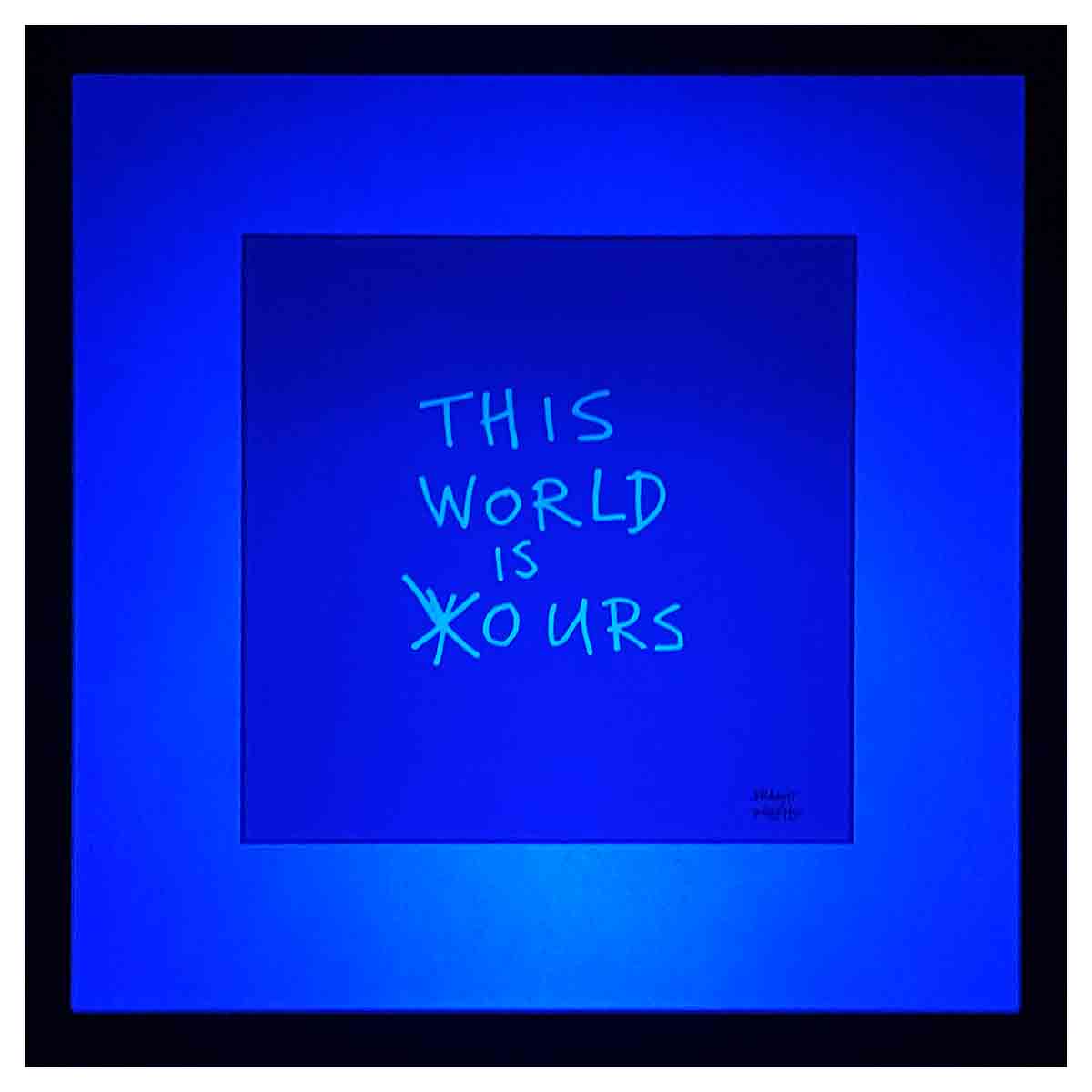 Limited Edition Text - THIS WORLD IS (Y)OURS - LUMINOUS DEPTHS