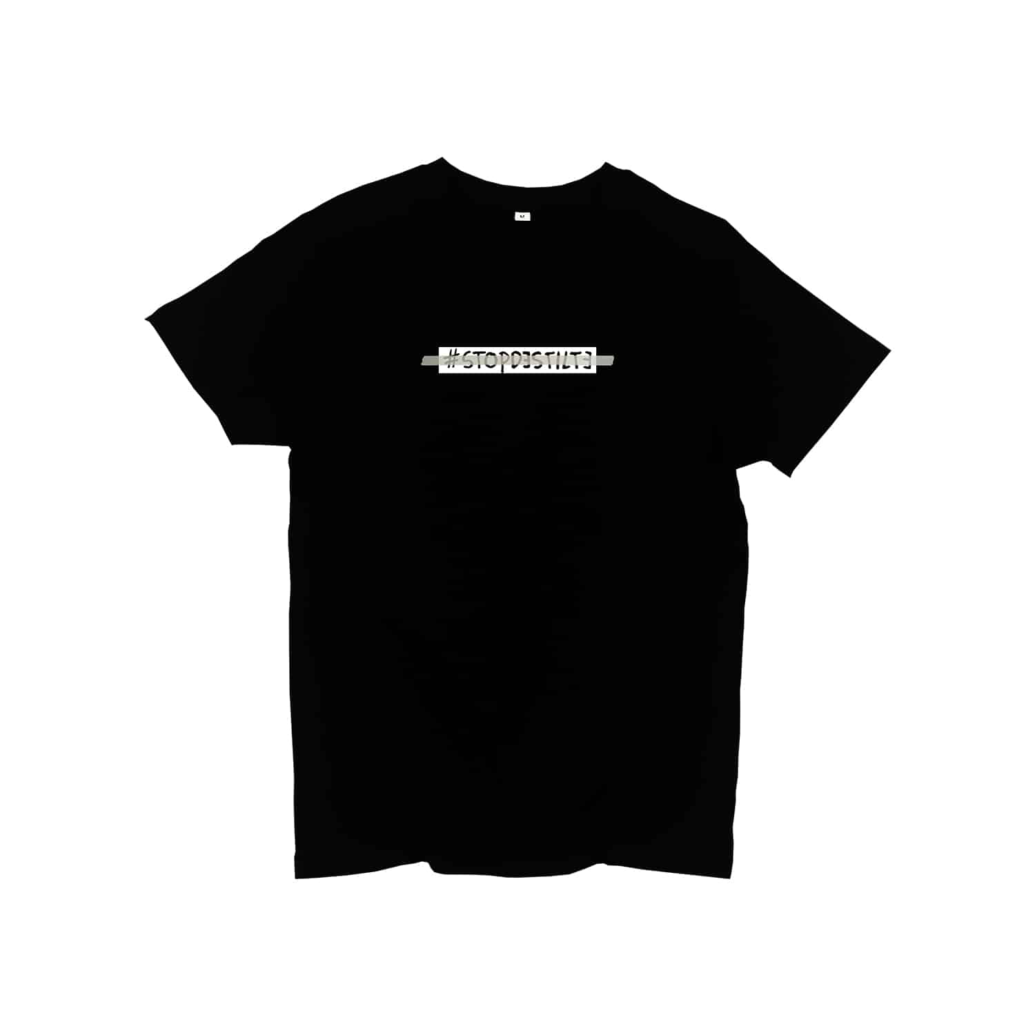 T-SHIRT – #STOPDESTILTE – BLACK